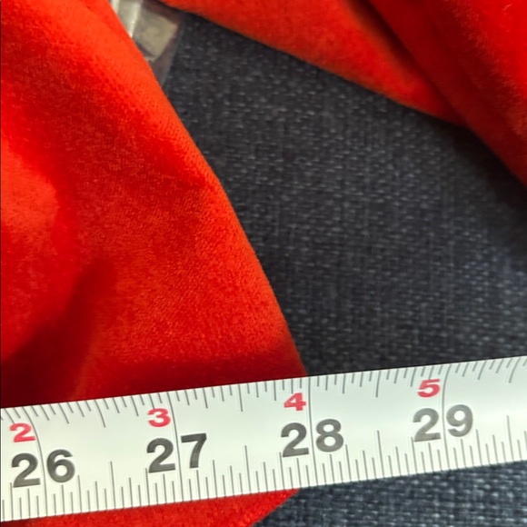 Talbots peplum blazer 24W plus size Red-Orange jacket button work wear  business - Picture 13 of 14